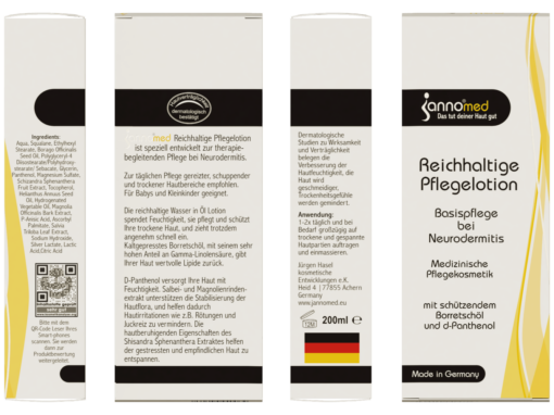 Janno®med reichhaltige Pflegelotion 200ml – Bild 4